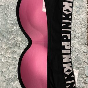 VS PINK comfy and free strapless bandeau bra